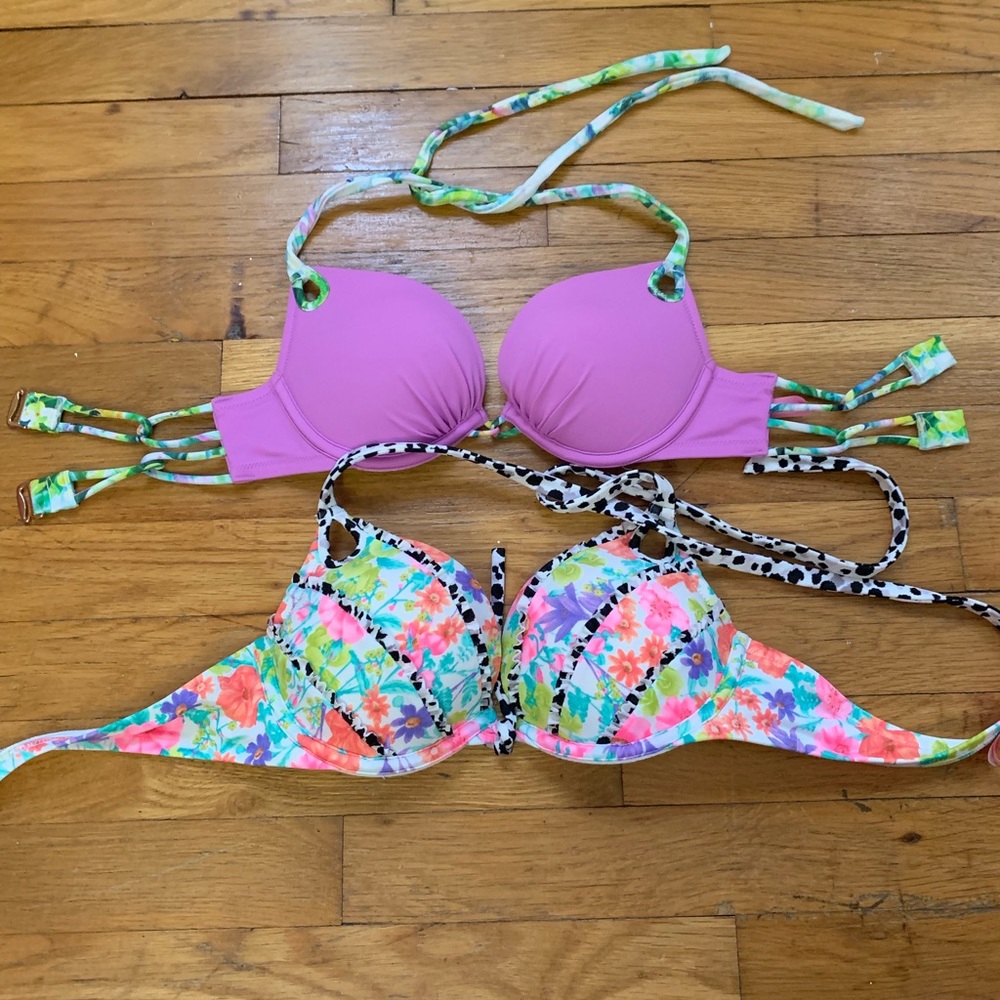 Bundle Of Two Vs Push-Up Bathing Suit Tops - image 2